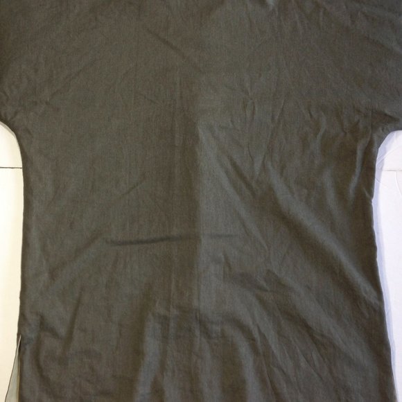 Mens Chinese Tang Jacket Linen Viscose Reversible Green Beige NEW WITH TAGS 2XL - Picture 6 of 11